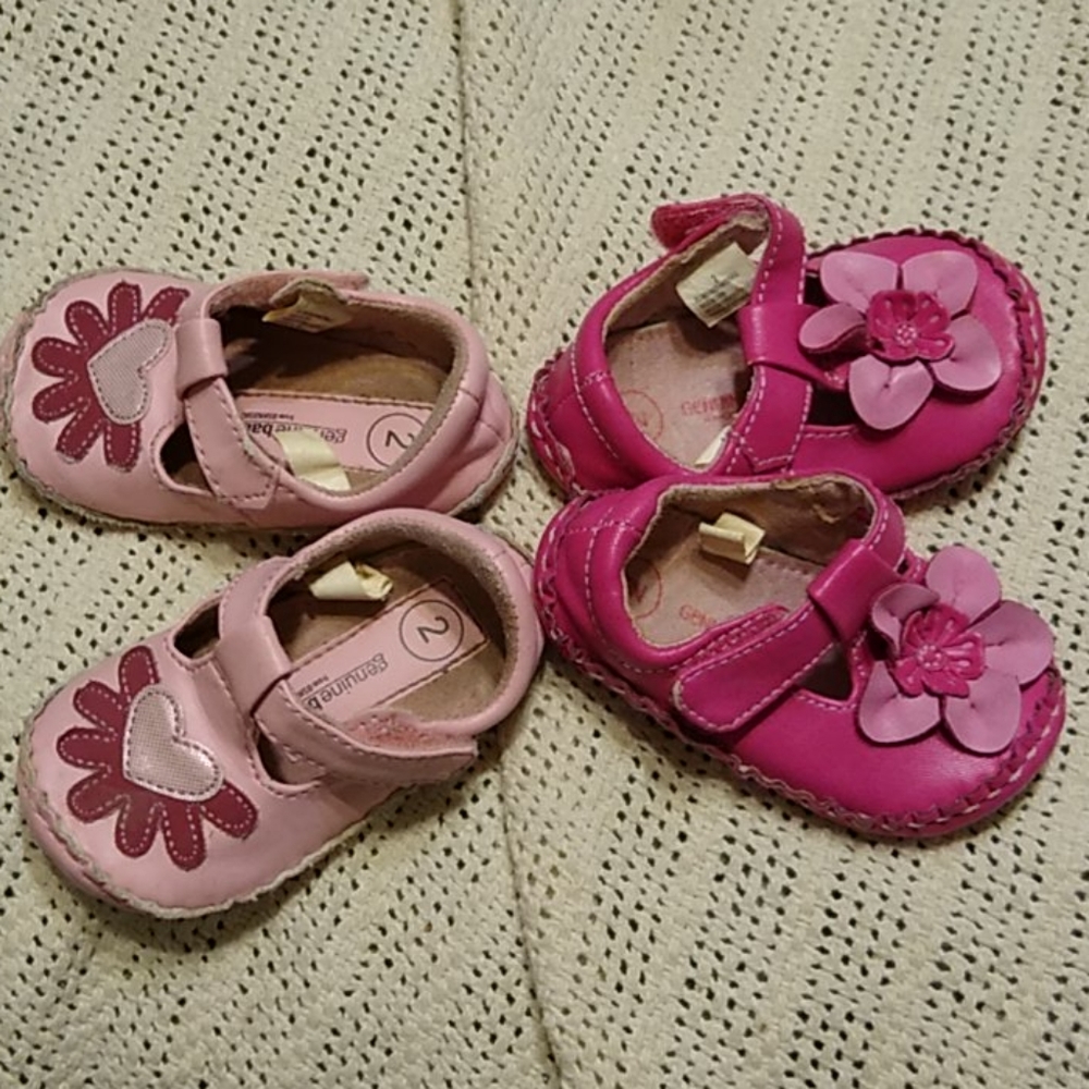 Bundle baby girl shoes Genuine Baby Oshkosh
